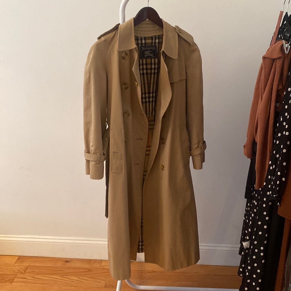 Vintage Burberry Trench Coat with wool liner